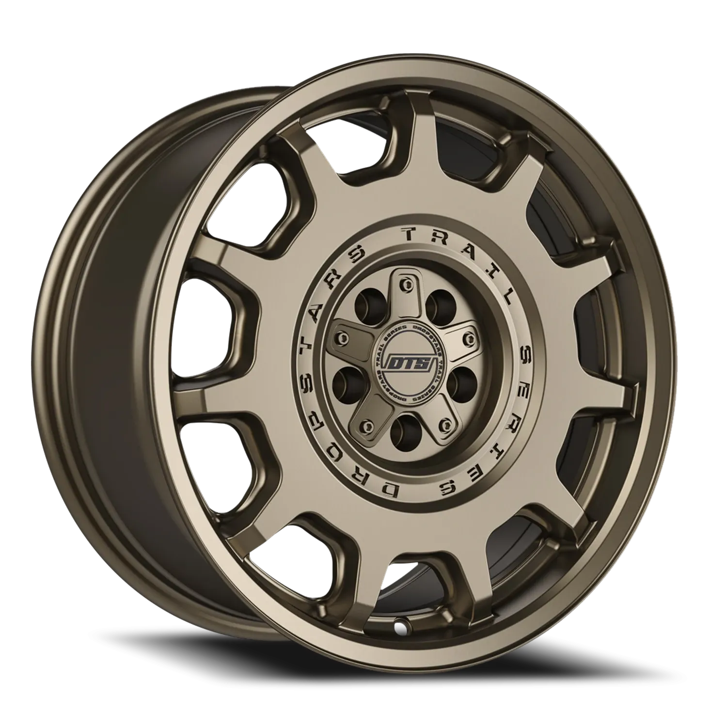DROPSTARS TRAIL SERIES 607SB 17X8 SATIN BLACK